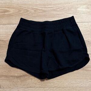 Black Women's Hollister Fleece Shorts